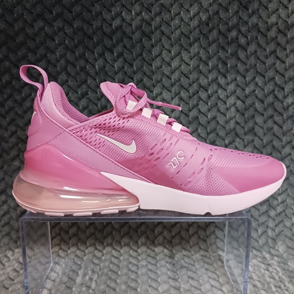 Nike Air Max 270 Magic Flamingo Pink Foam GS Sneakers Shoes Size 6Y Women's 7.5 - Picture 11 of 16